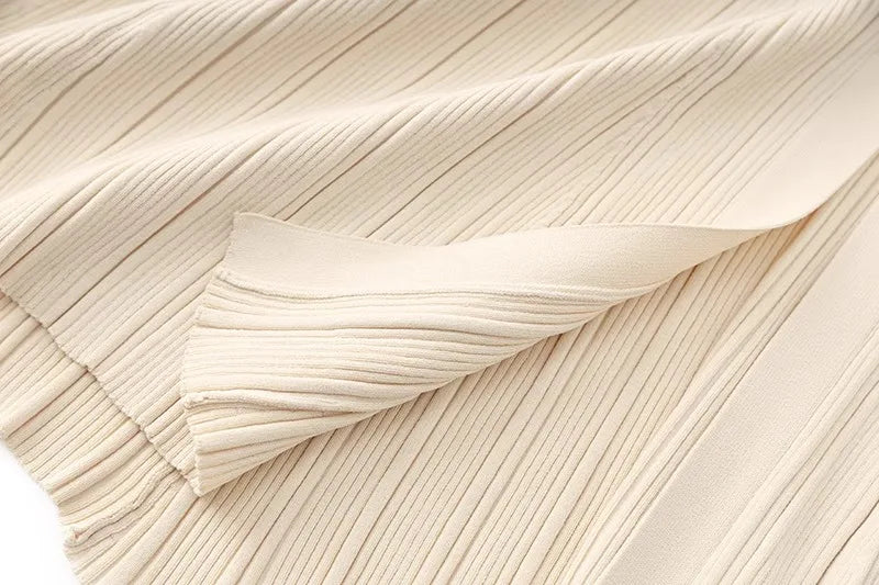 Sleeveless Knitted Dress