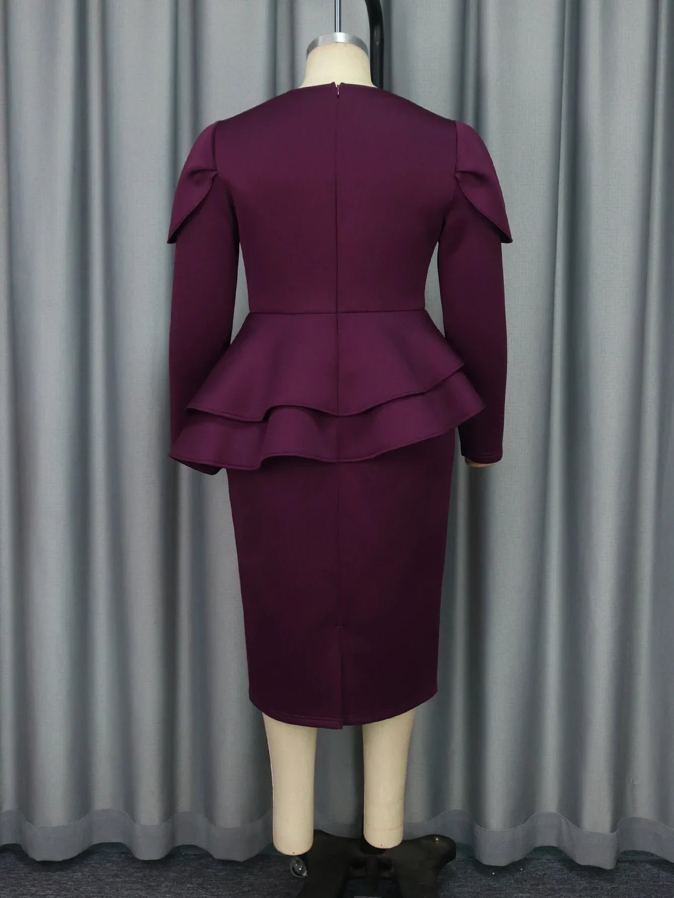 Plus Size Purple Dress