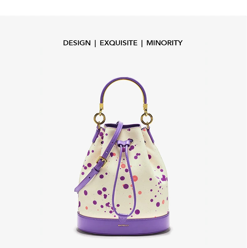 LEATHER BUCKET BAGS
