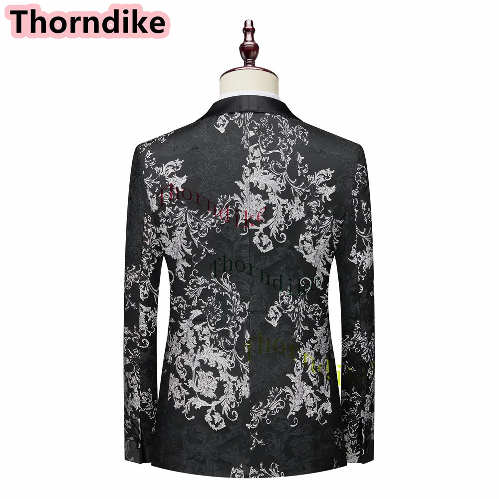 Formal Men's Suits Blazer Pants