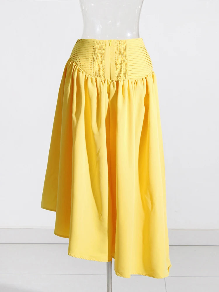 Solid Spliced Folds Two Piece Set