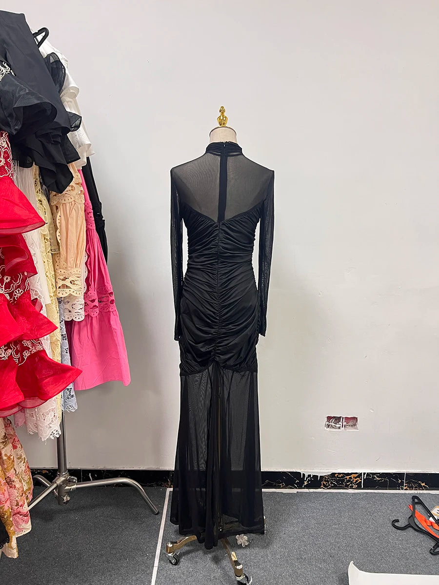 Feather like Dress