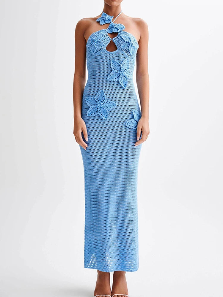 Knitted Bikini cover up!