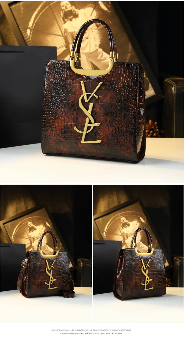 Crocodile Crossbody Bag