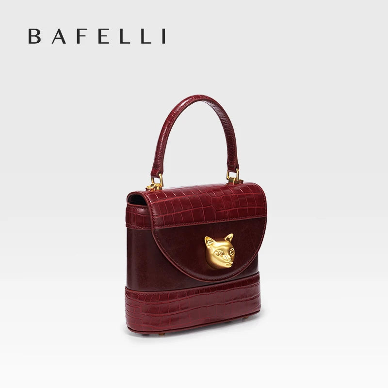 LEATHER DESIGNER BUCKET HANDBAGS