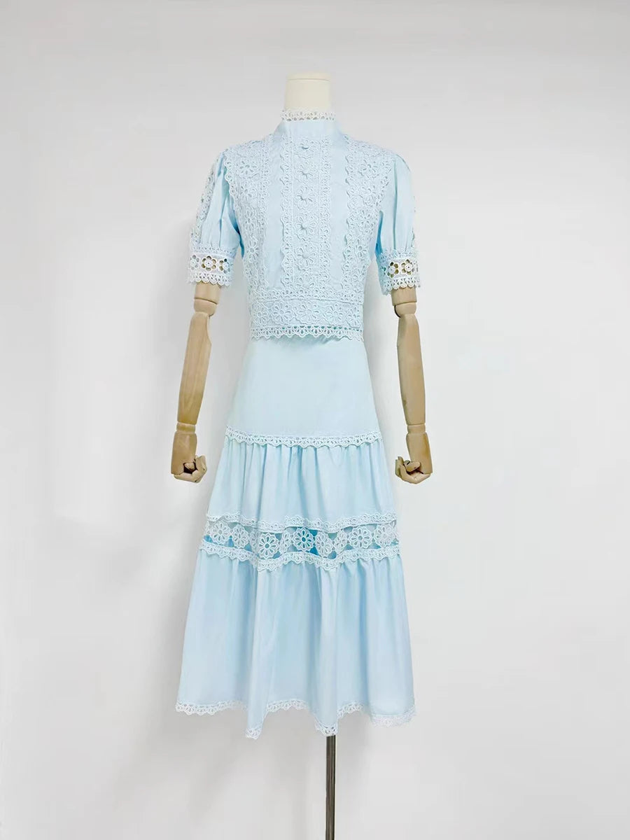 Two Piece Turtleneck Dress