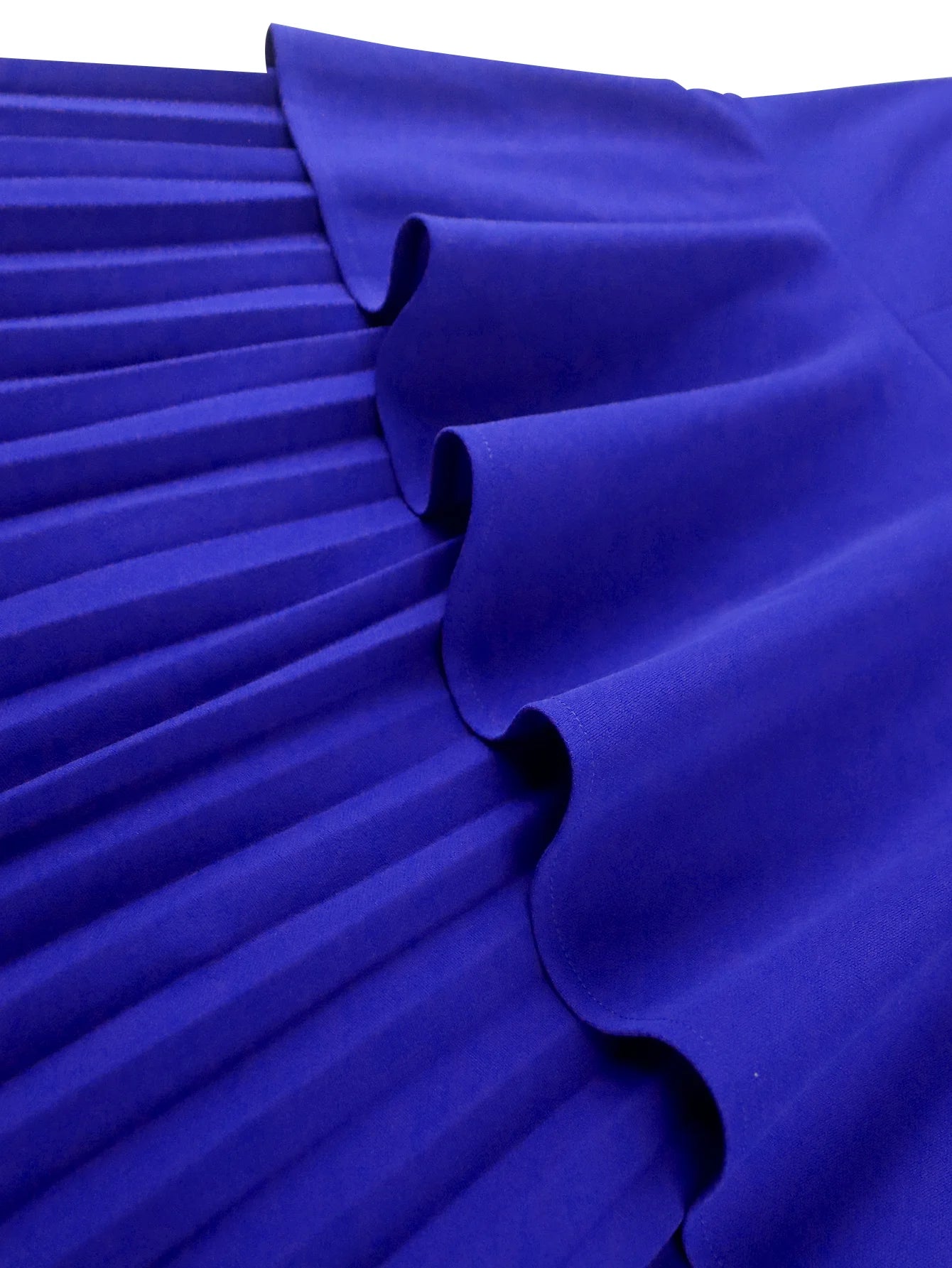 Plus Pleated Flower Dress