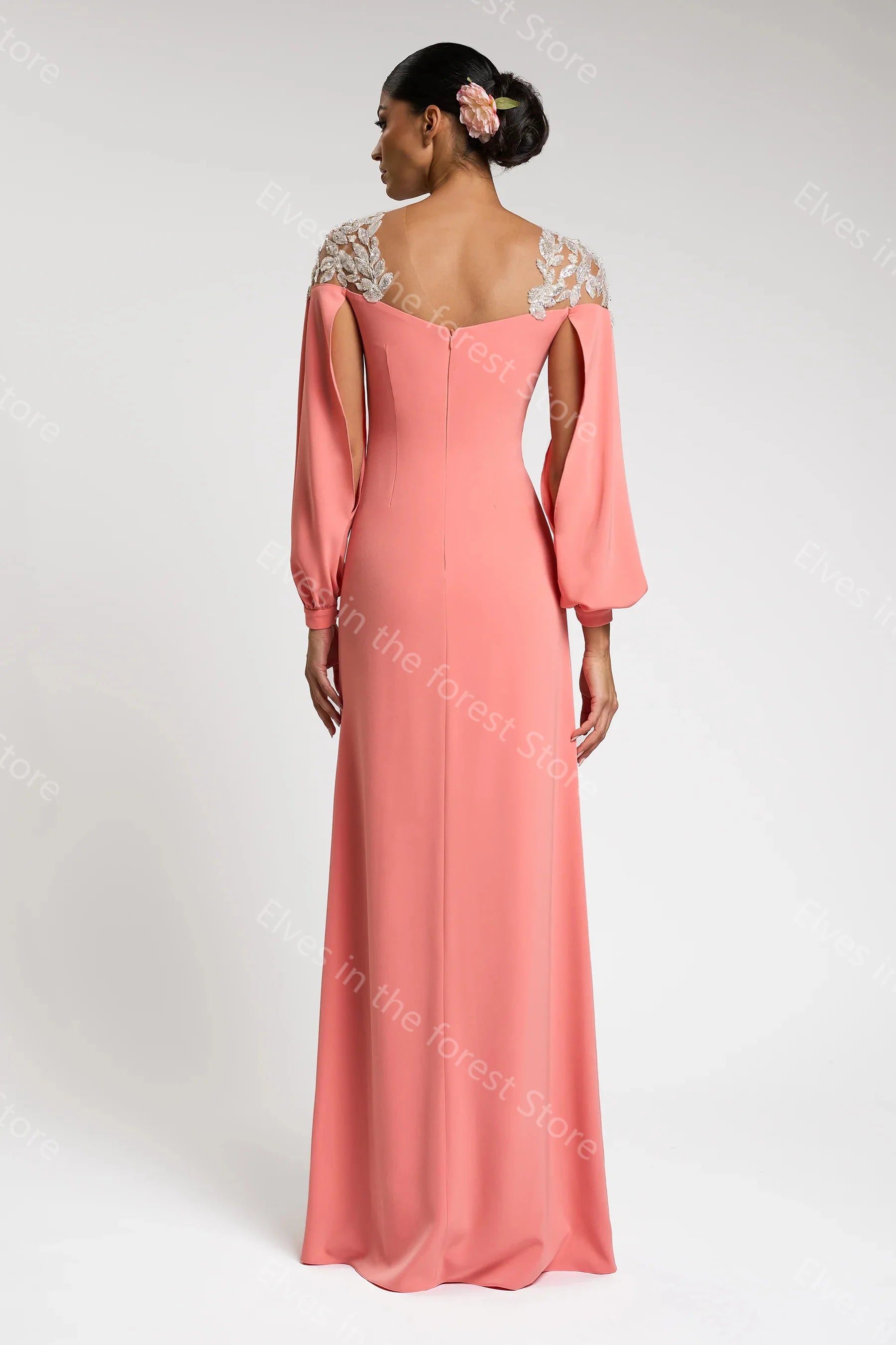 Vintage Satin Evening Dresses