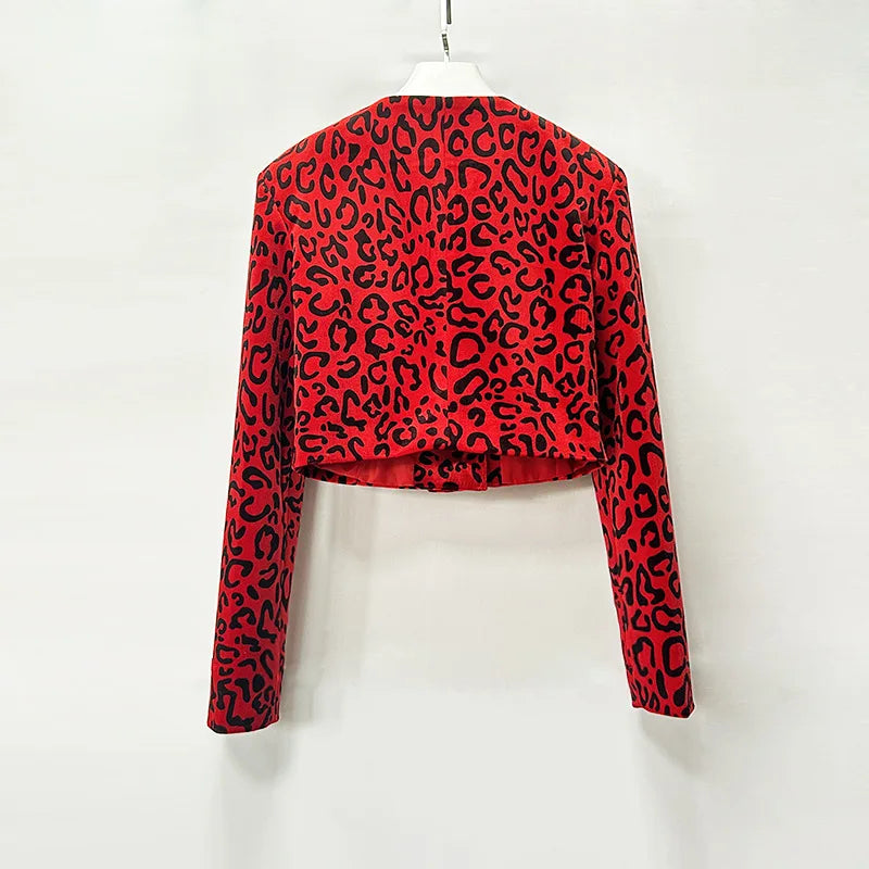 Two Piece Leopard Set