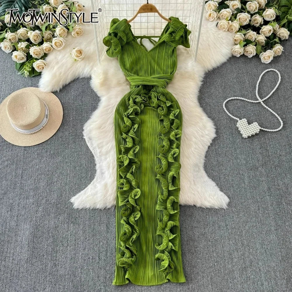 Ruffles Chic Dress