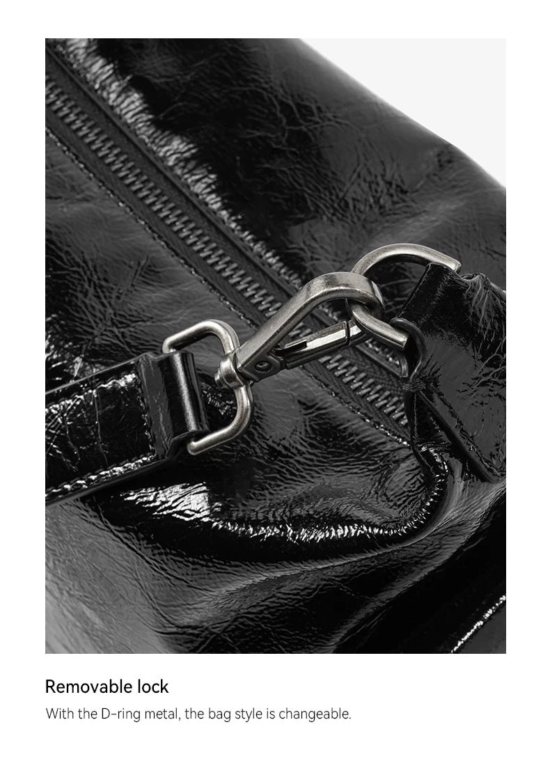 GENUINE LEATHER DESIGNER CROSSBODY HANDBAG