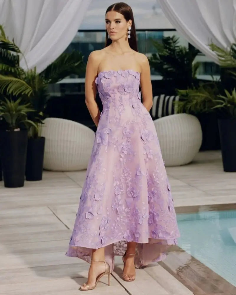 Glamorous A Line Cocktail Dresses