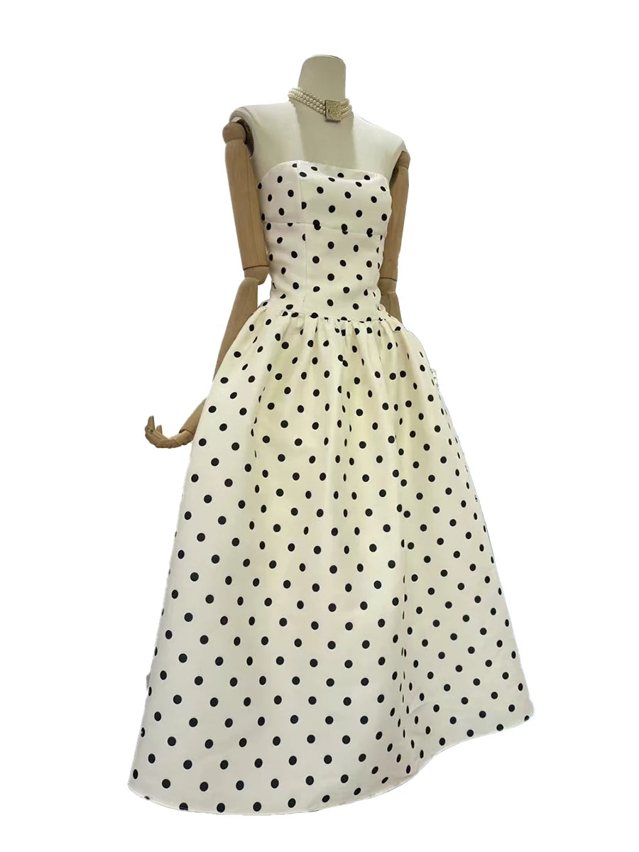 Polka Dot Waves Dress