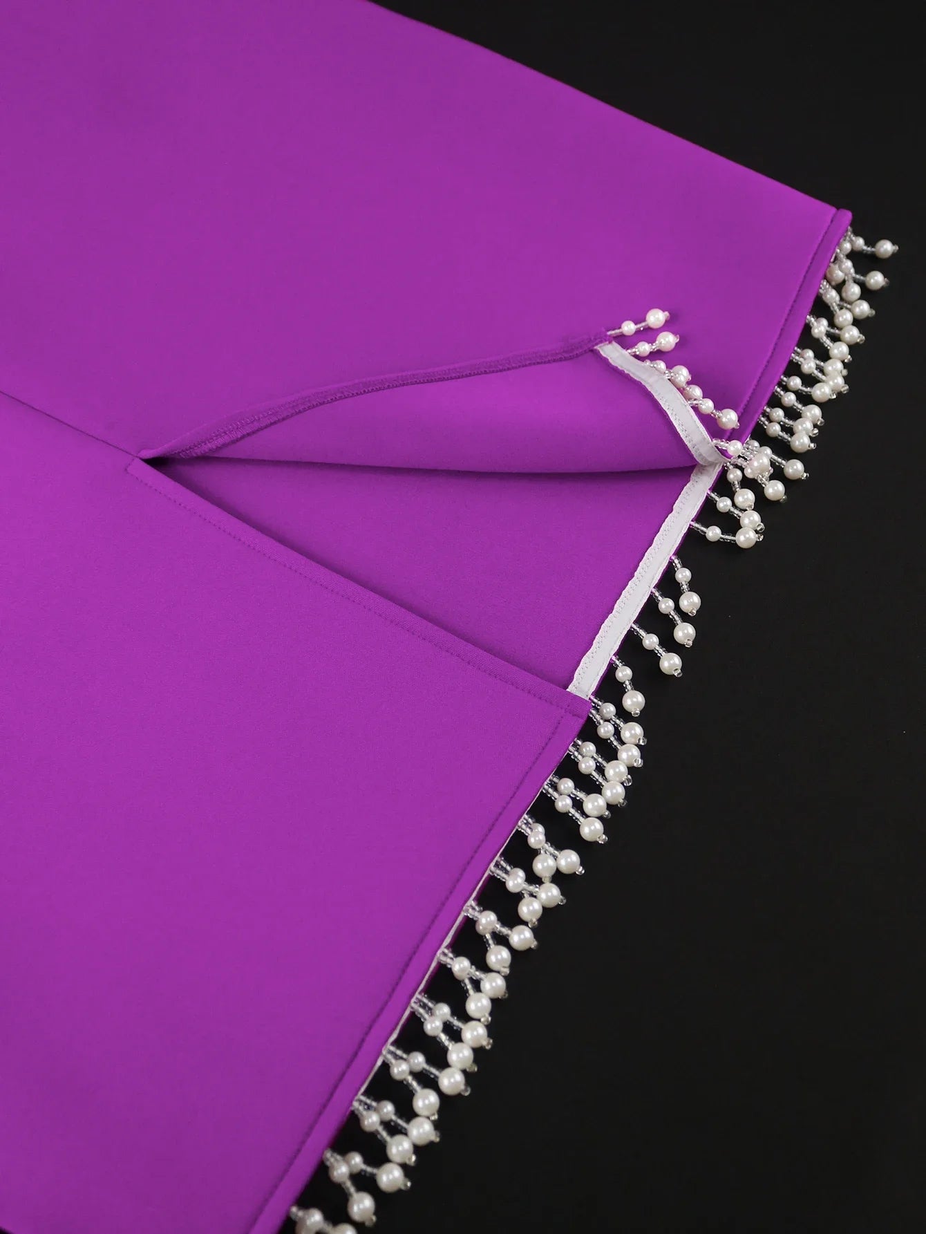 Plus Size Pearl Embellished Sheath