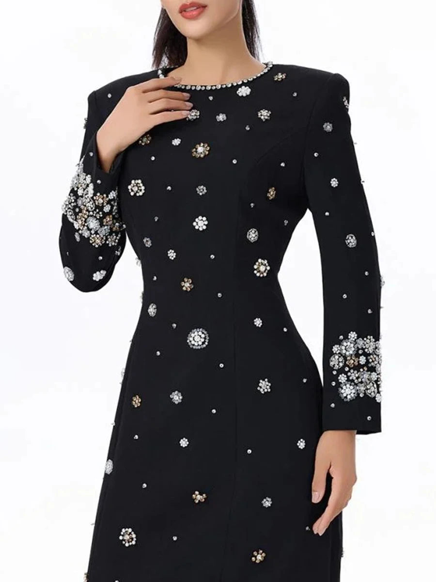 Spliced Bead Temperament Dresses