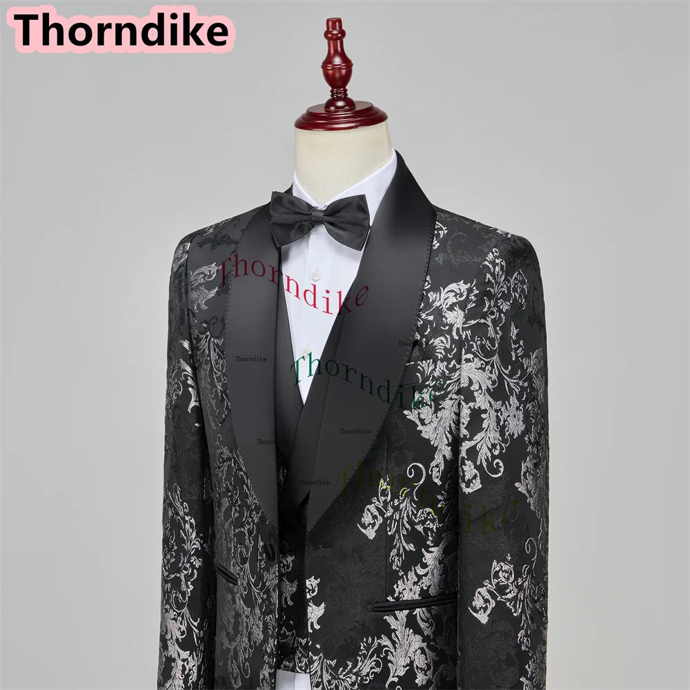 Formal Men's Suits Blazer Pants