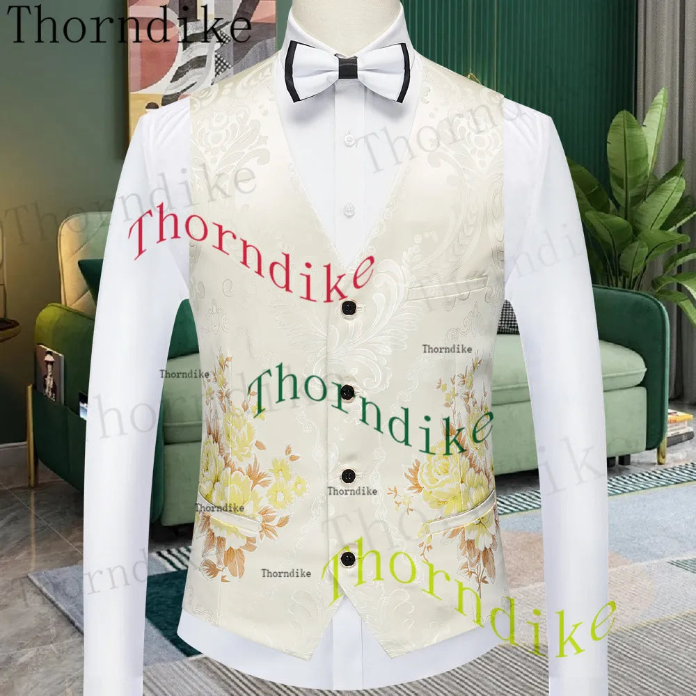 Double Breasted Slim Men’s Vest