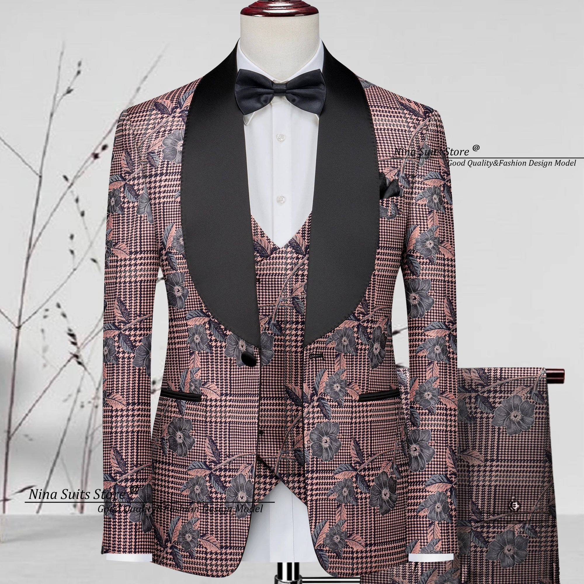 Houndstooth Men’s Suit