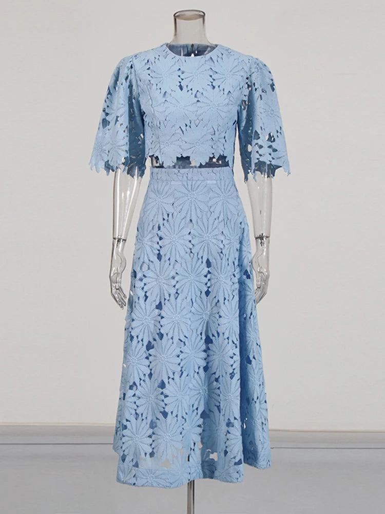 Two Piece Skirt Set