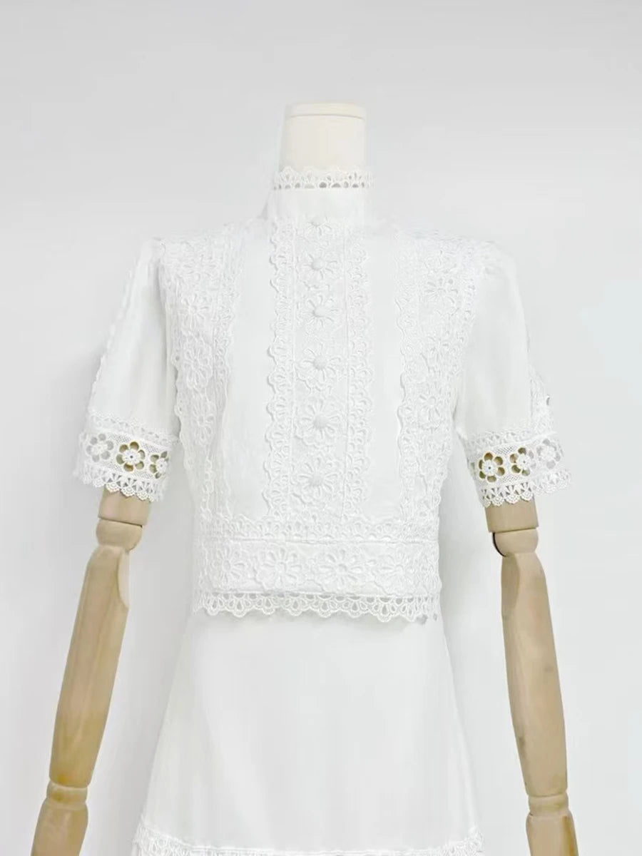 Two Piece Turtleneck Dress