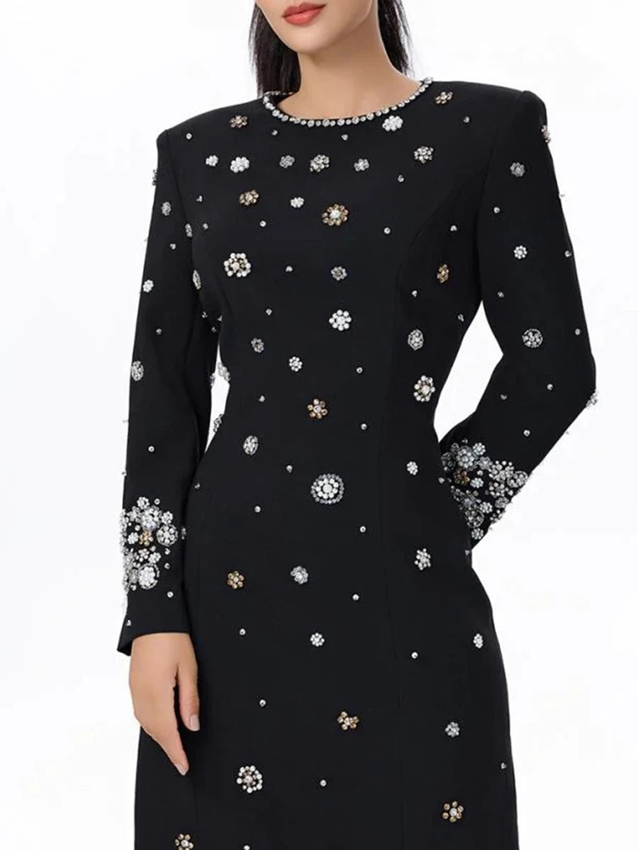 Spliced Bead Temperament Dresses