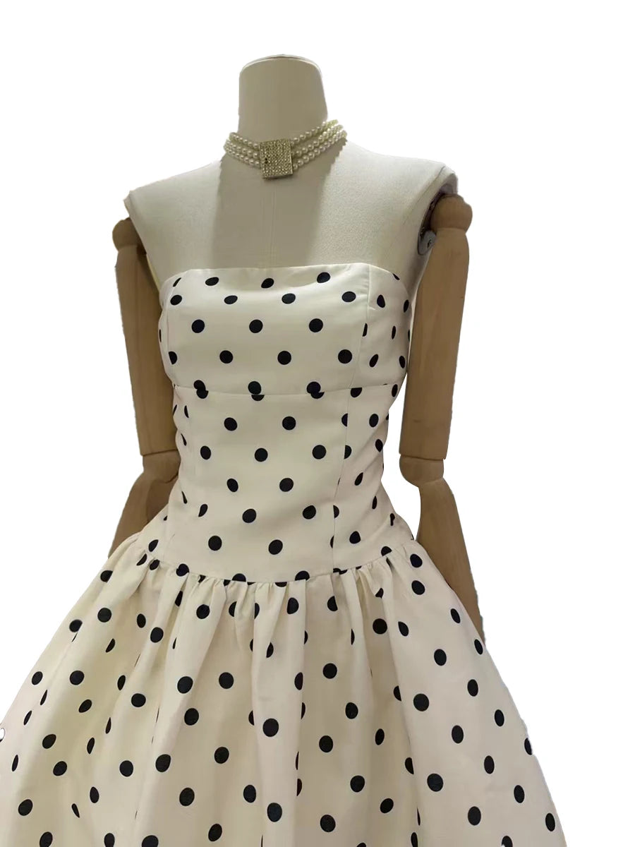 Polka Dot Waves Dress