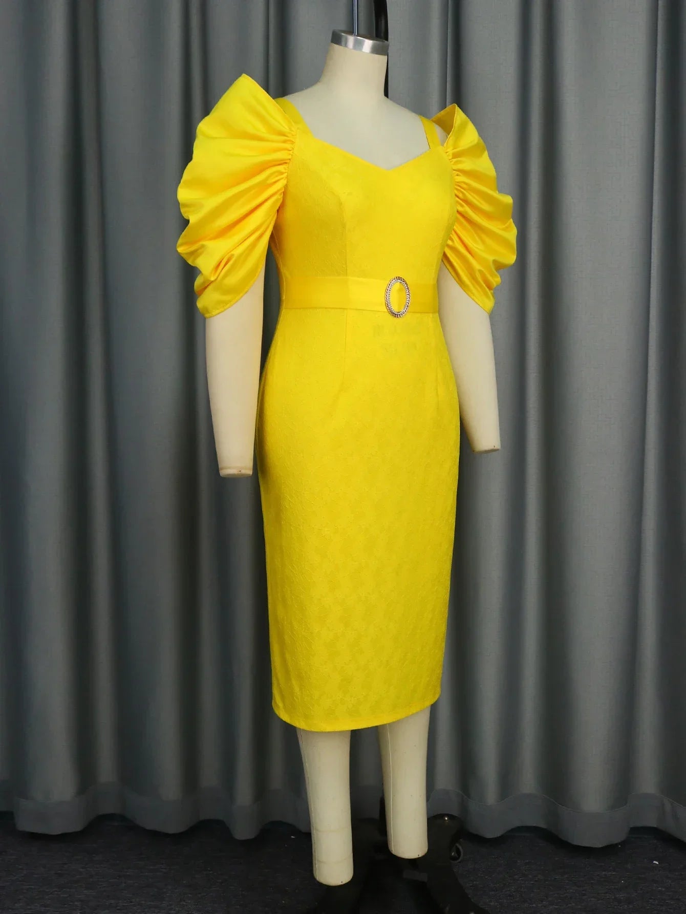 Yellow Lace Dress