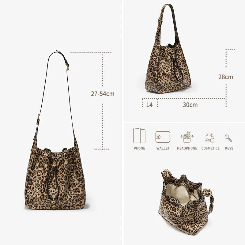 LEOPARD PRINT HANDBAGS