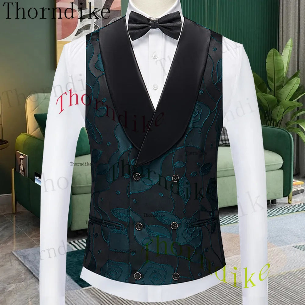 Double Breasted Slim Men’s Vest