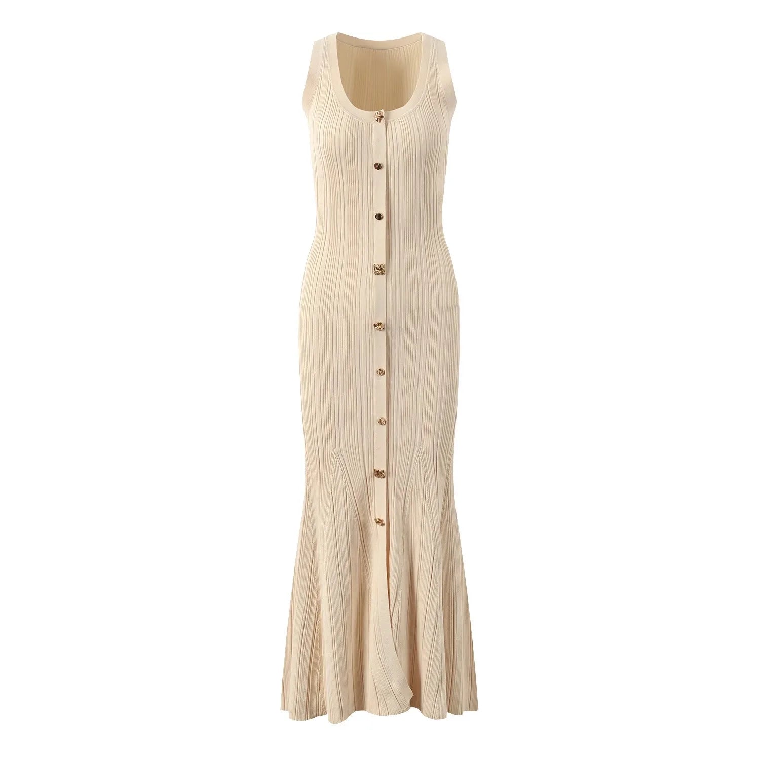 Sleeveless Knitted Dress
