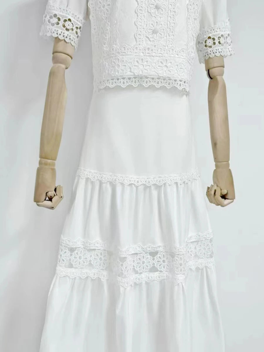 Two Piece Turtleneck Dress