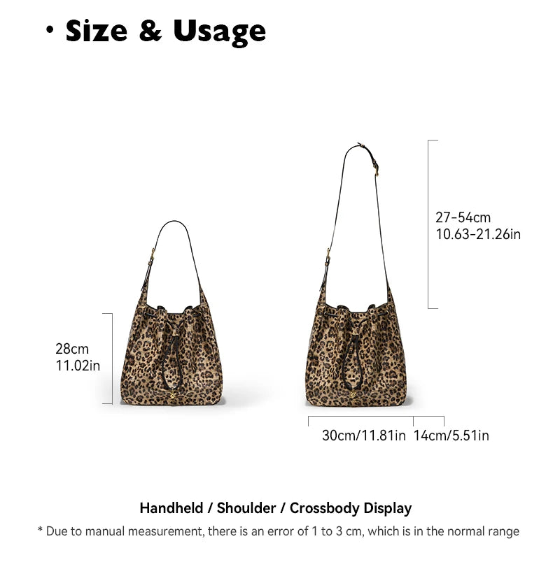 LEOPARD PRINT HANDBAGS