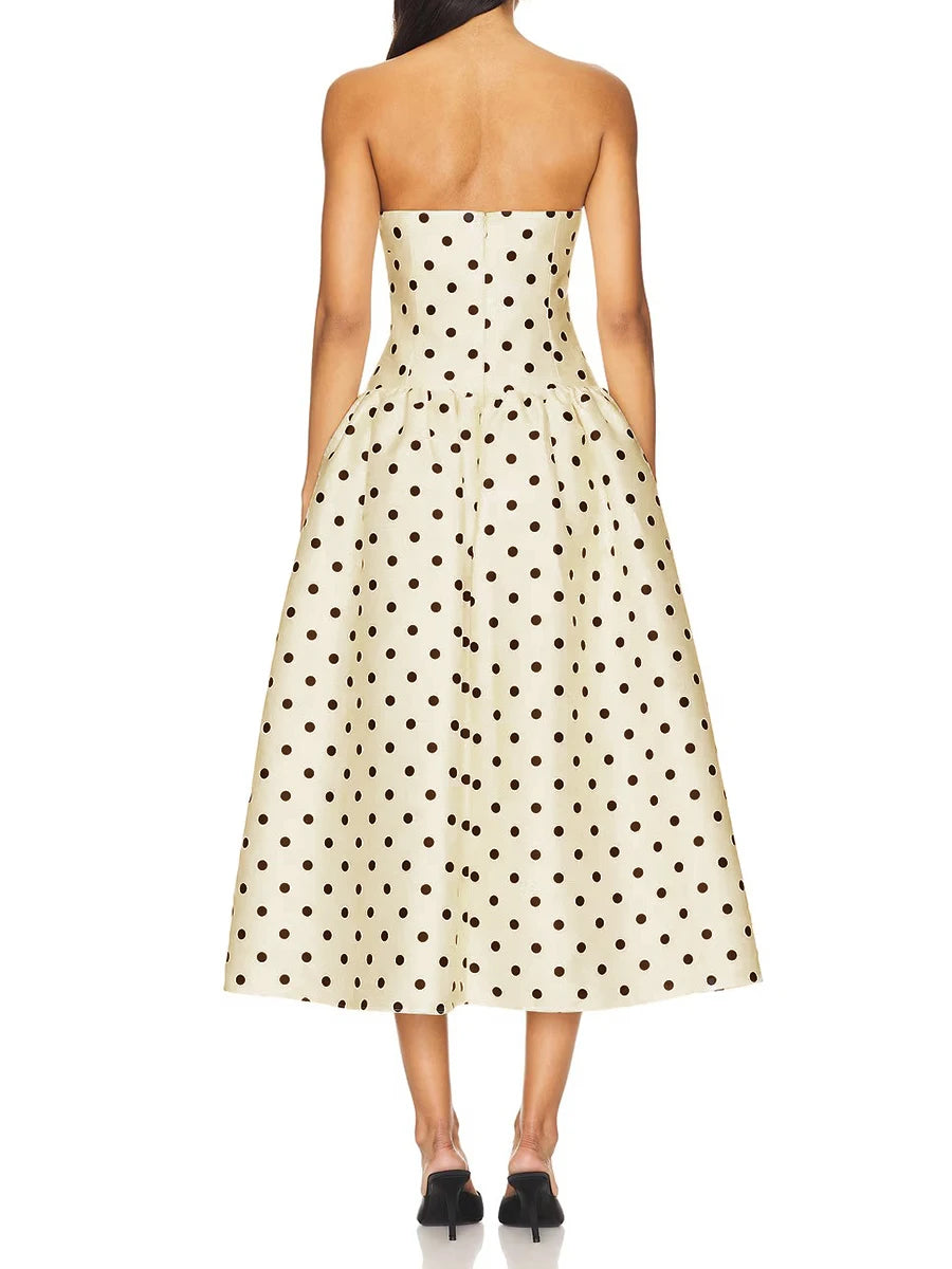 Polka Dot Waves Dress