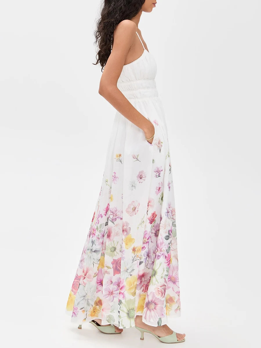Flowers Printed Dress
