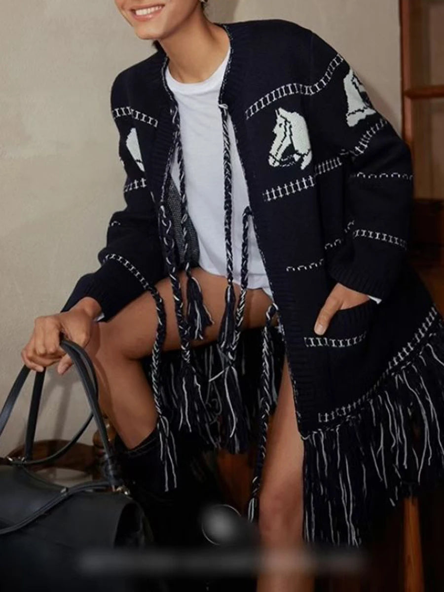 Tassels Fashion Women’s Cardigans