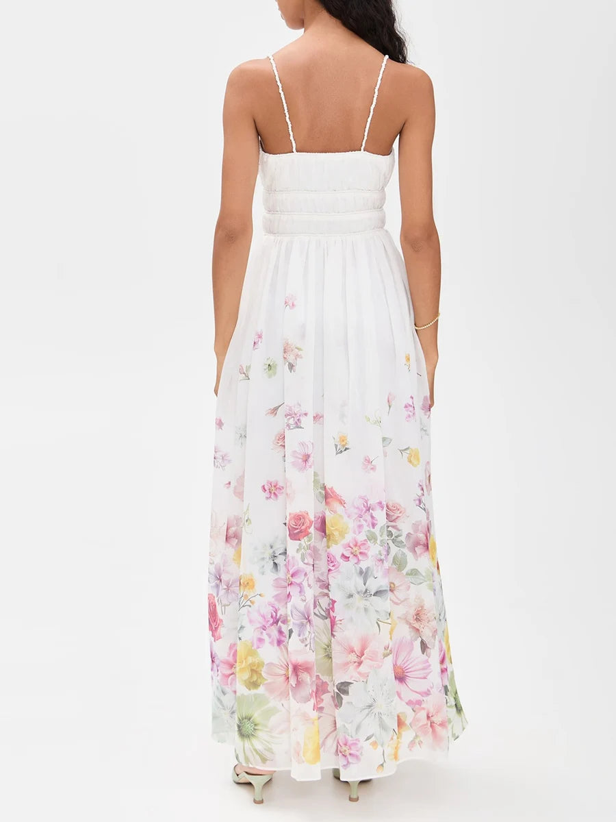Flowers Printed Dress
