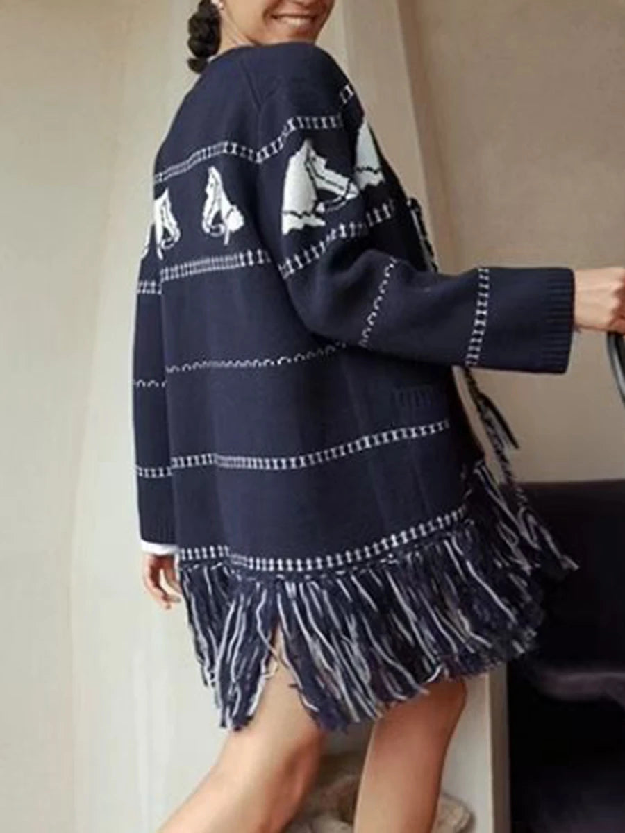 Tassels Fashion Women’s Cardigans