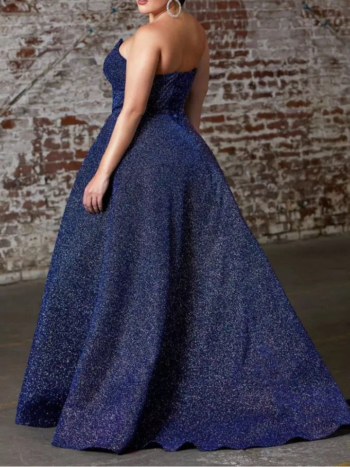 Luxury Tube Top Evening Dresses