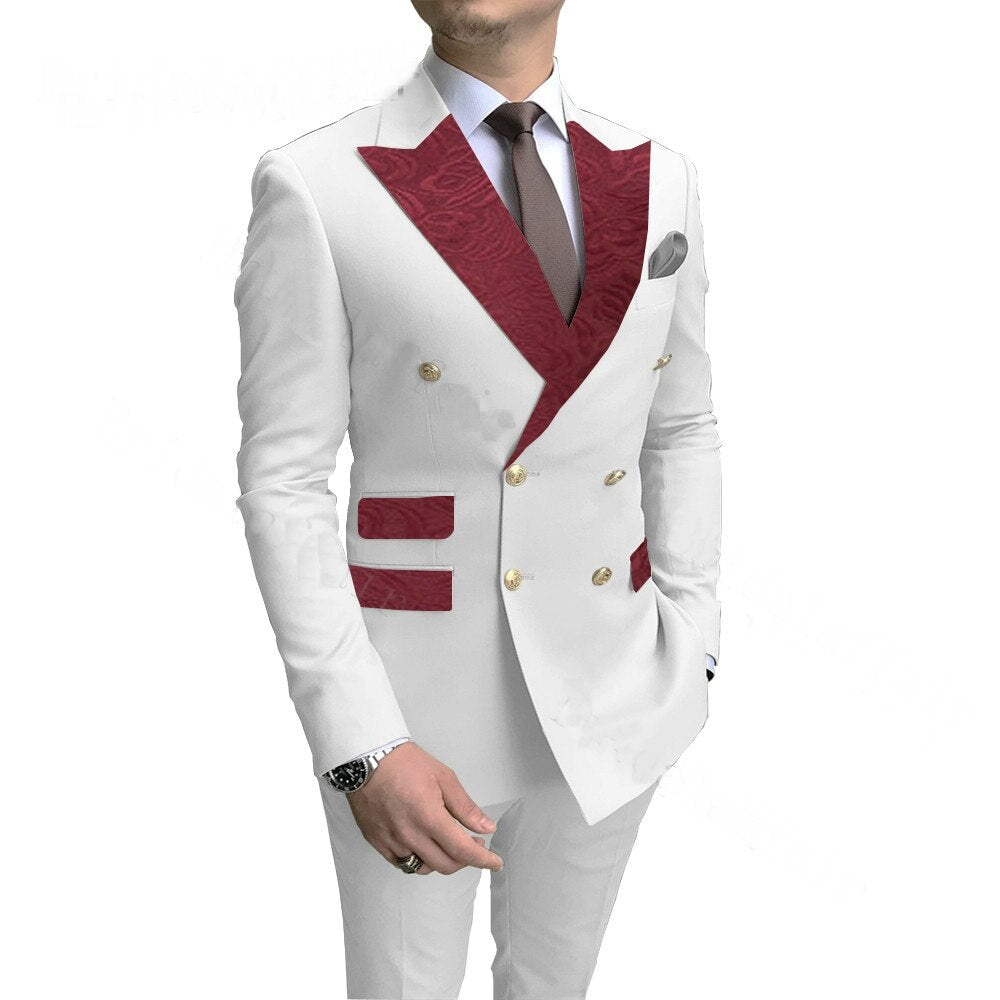 Double Breasted Velvet Suits