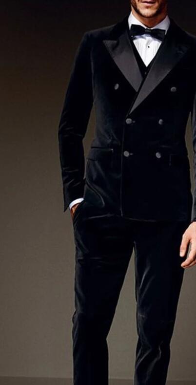 Double Breasted Velvet Suits