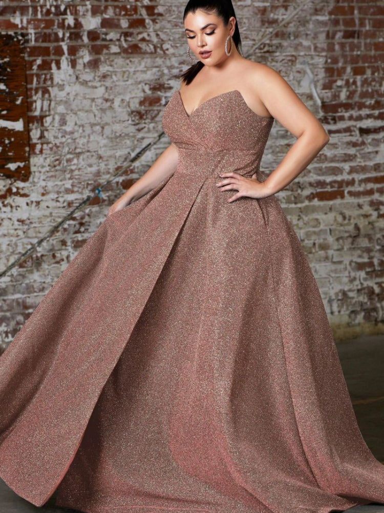 Luxury Tube Top Evening Dresses
