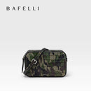 Genuine Leather Camouflage Camera Bag Adjustable Shoulder Straps Fashion Lightweight Multifunctional Crossbody Bag for Women