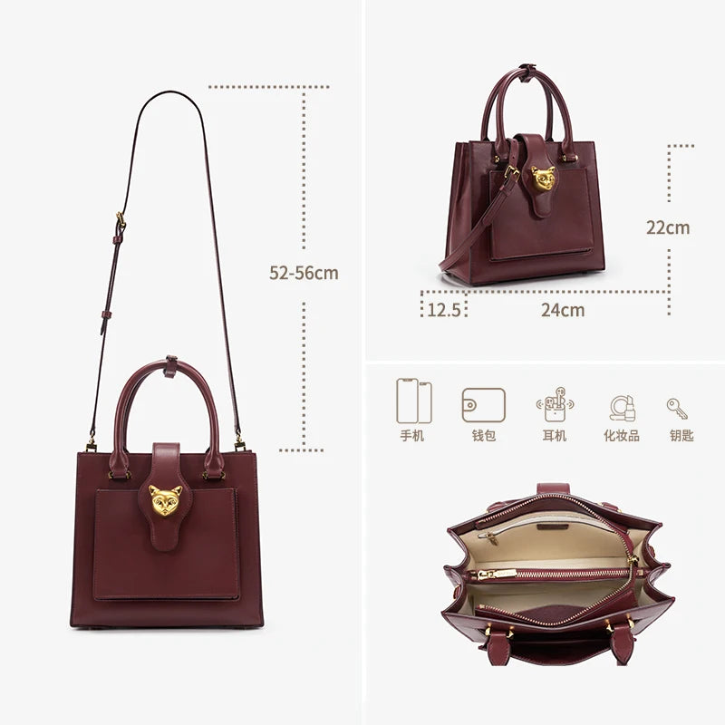 Luxury Leather Handbag