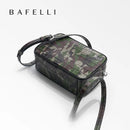 Genuine Leather Camouflage Camera Bag Adjustable Shoulder Straps Fashion Lightweight Multifunctional Crossbody Bag for Women