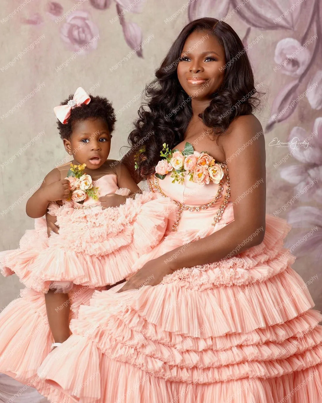 Mother And Daughter Photo Shoot Ball Gown S