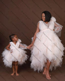 Puffy Mom And Me Tulle Dresses