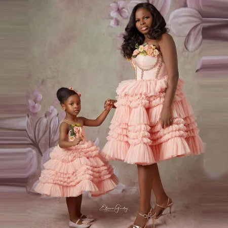 Mother And Daughter Photo Shoot Ball Gown S