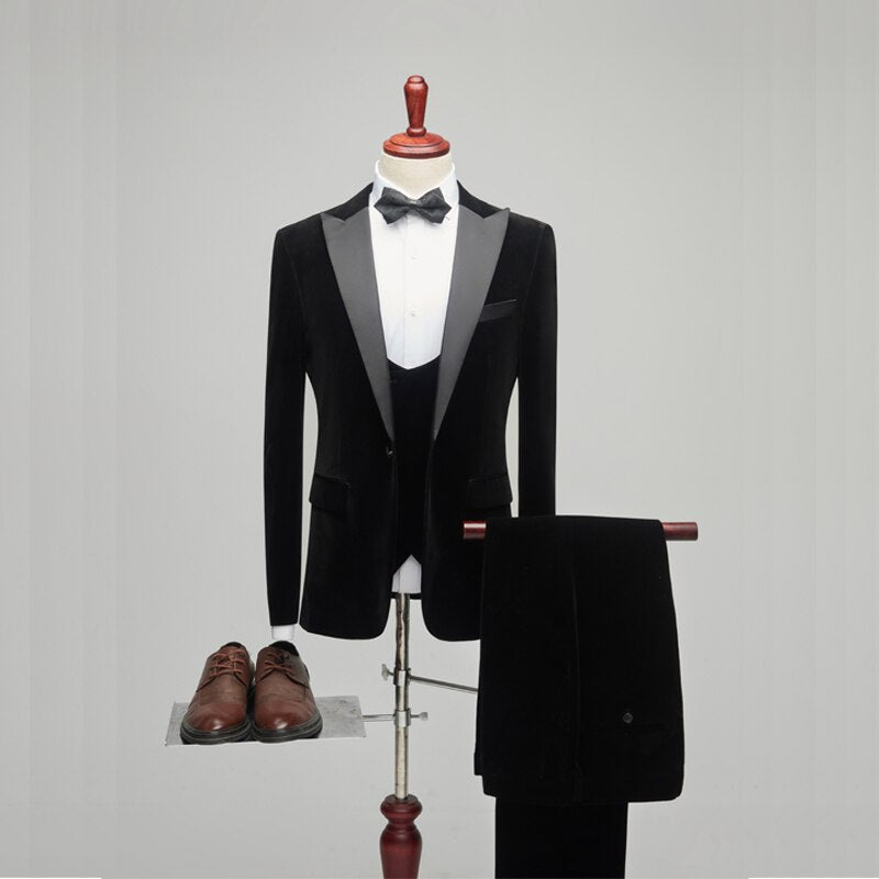 Men’s Black Wedding Suits