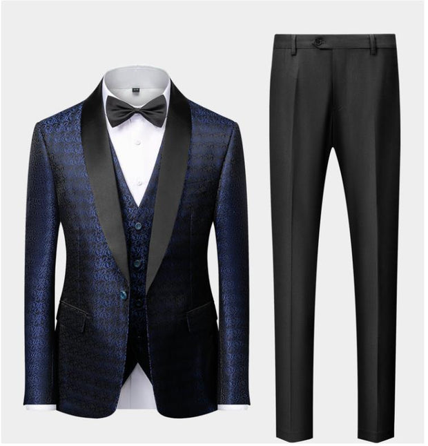 Men’s Blue Wedding Suit