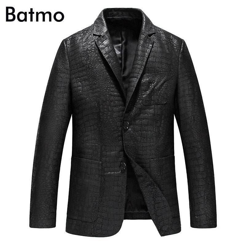 Men’s Leather Blazer